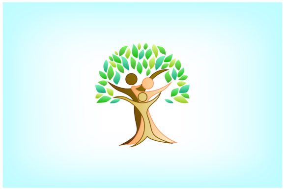 Family Tree Abstract Logo Illustrations: A Creative and Practical Design Solution
