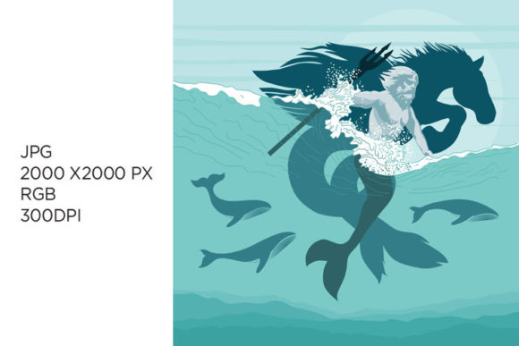 NEPTUN: A Versatile Digital Graphics Element for Creative Projects