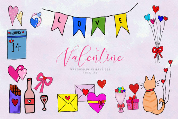 Valentine's Day Watercolor Clipart Set: A Strategic Tool for Creative and Business Success