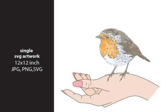 Vintage Little Bird Artwork