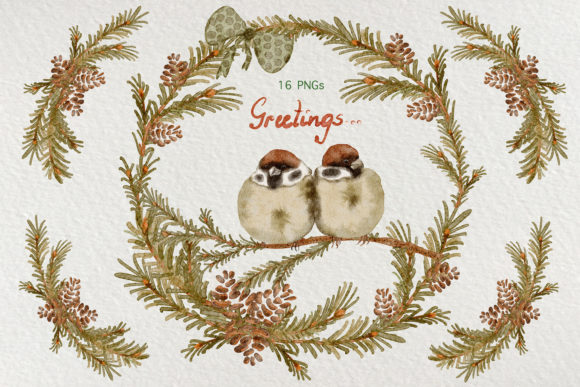 Watercolor Cute Sparrow Procreate Set: A Versatile Digital Art Collection